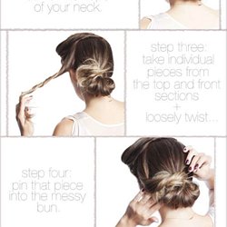 How To Put Your Hair Up In A Cute Bun Pearltrees