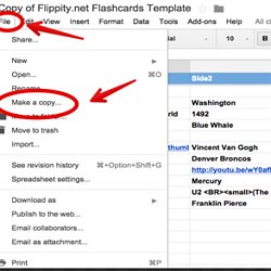 A Step By Step Guide On How To Create Flashcards Using Google Spreadsheets A Step By Step Guide On How To Create Flashcards Using Google Spreadsheets