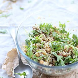 Salade De Petit Epeautre A La Grenade Aux Agrumes Aux Pignons Et
