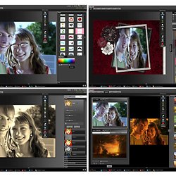 Работа с разнообразными слоями и эффектами